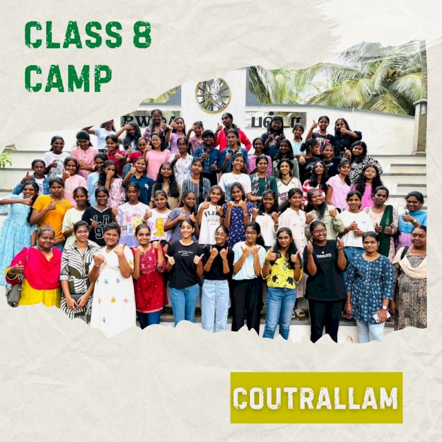 Class 8 Camp Courtallam
